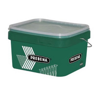 Prebena Magazinierte Nägel, 25 Grad Plastmagaziniert im Eimer VE/2000"