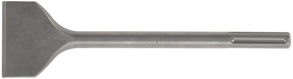 Nisorpa SDS Max vloerschraper 15,2 cm brede zware bladschraper tegelverwijdering beitel bit met lange handgreep SDS Max beitel voor grout lijm behang dunset linoleum, 15,2 x 63,5 cm